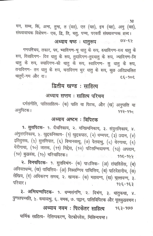 Pali-Bhasa Aur Sahitya